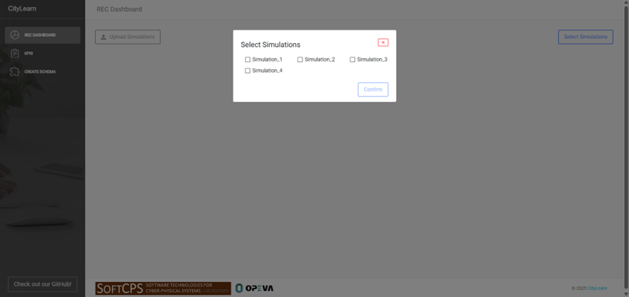 Selecting simulations